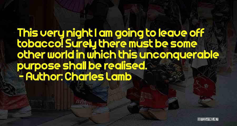 Realised Quotes By Charles Lamb