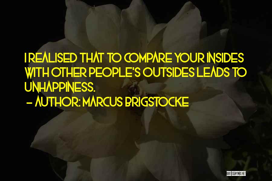 Realised Quotes By Marcus Brigstocke