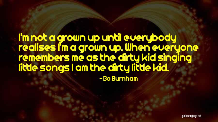 Realises Quotes By Bo Burnham Realises Quotes By Bo Burnham