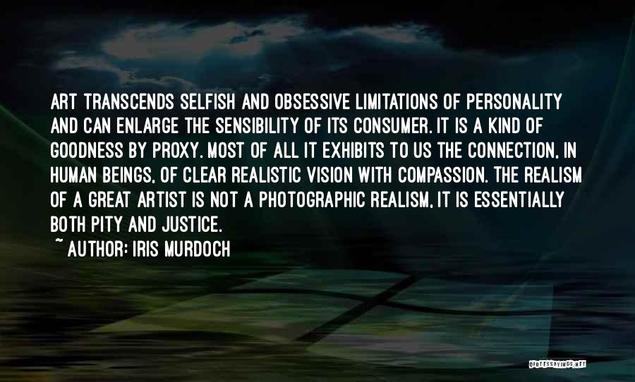 Realistic Art Quotes By Iris Murdoch