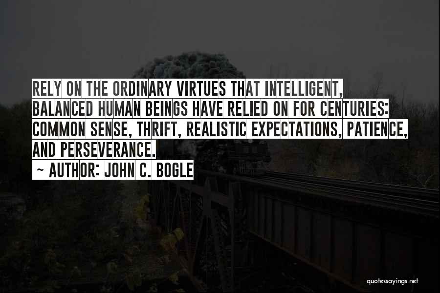 Realistic Expectations Quotes By John C. Bogle