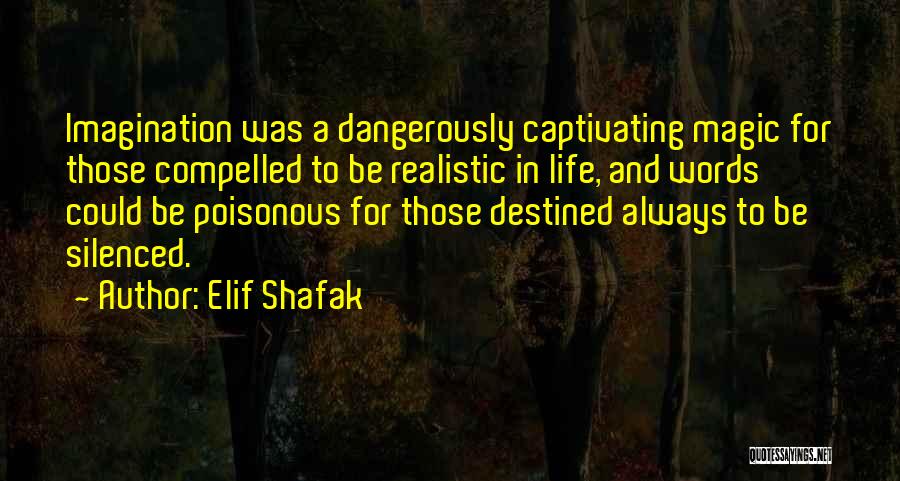 Realistic Life Quotes By Elif Shafak