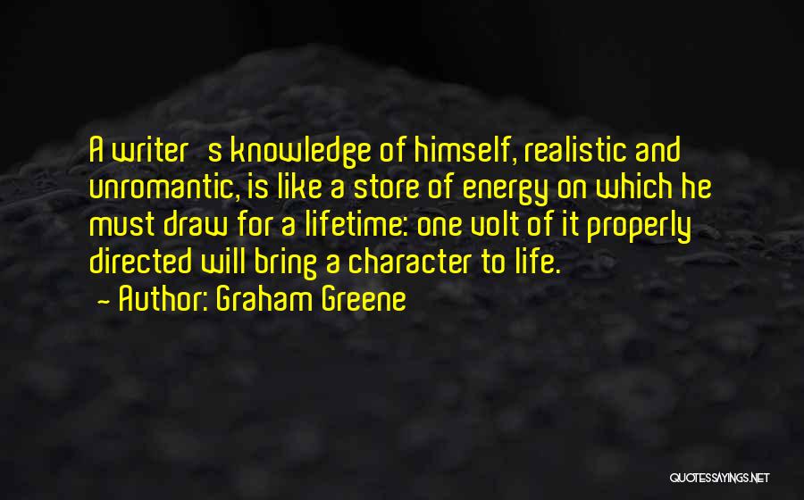 Realistic Life Quotes By Graham Greene