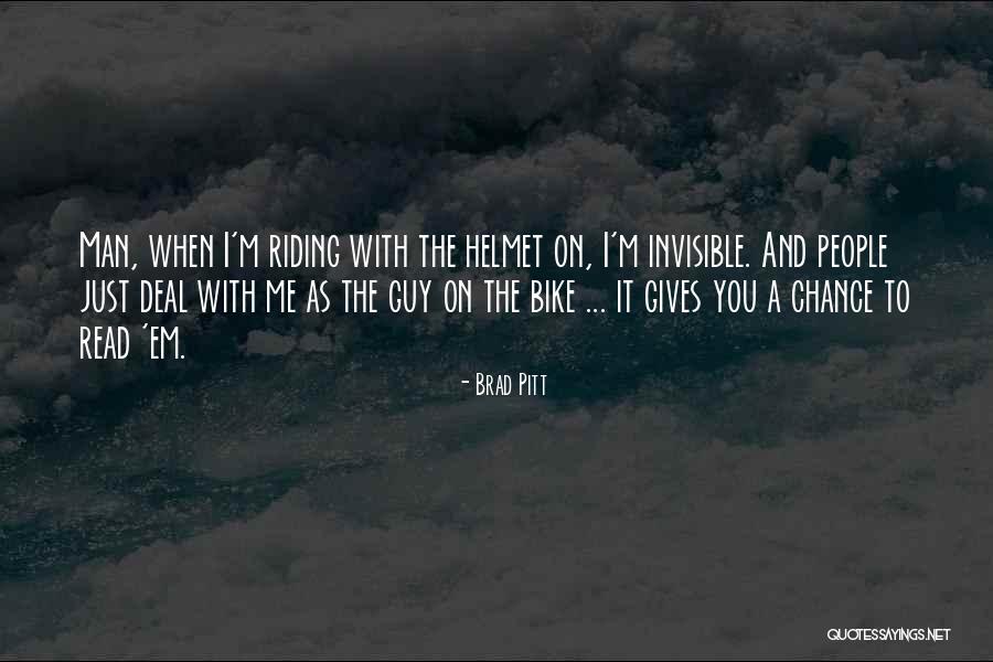 Realitas Virtual Quotes By Brad Pitt Realitas Virtual Quotes By Brad Pitt