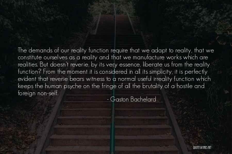 Realities Quotes By Gaston Bachelard