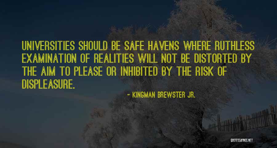 Realities Quotes By Kingman Brewster Jr. Realities Quotes By Kingman Brewster Jr.