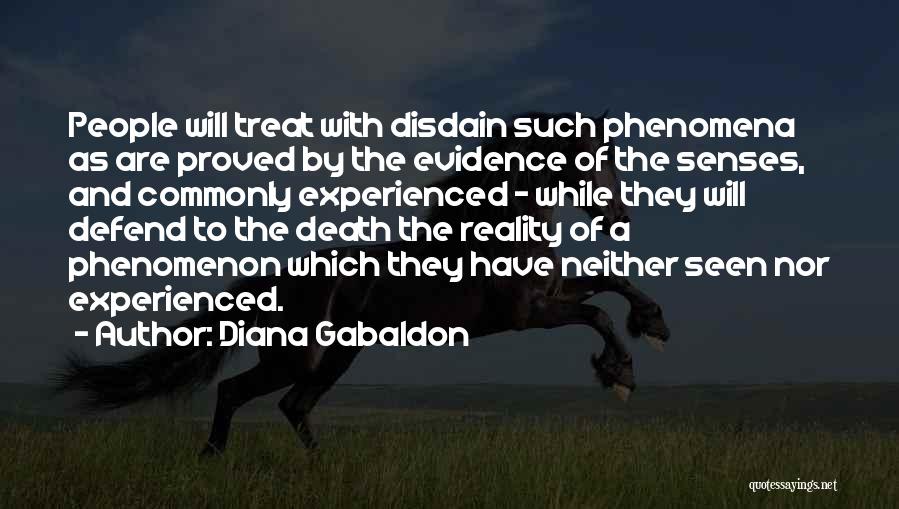 Reality And Death Quotes By Diana Gabaldon
