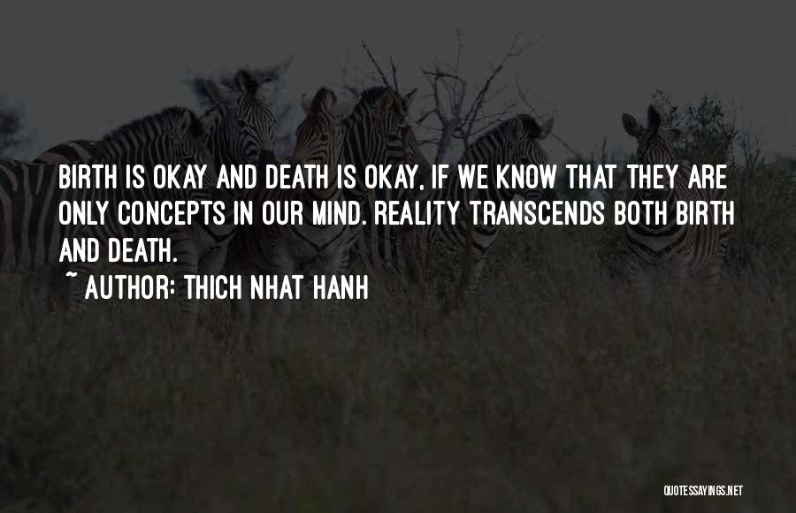 Reality And Death Quotes By Thich Nhat Hanh