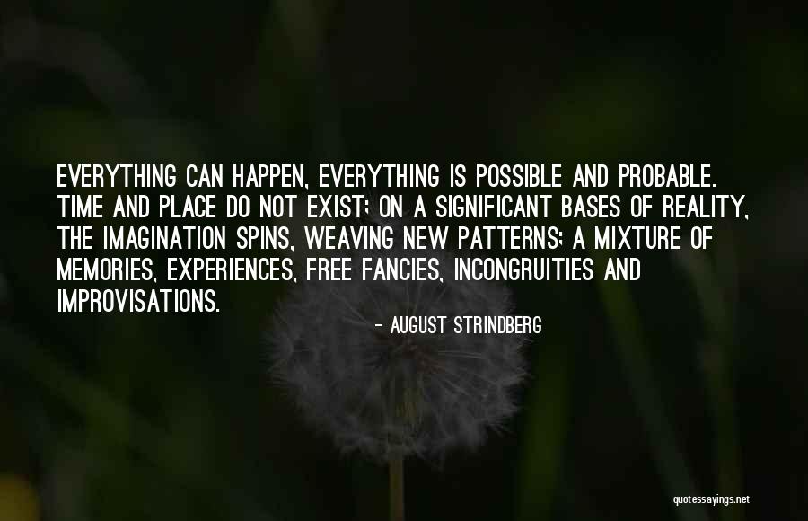 Reality And Imagination Quotes By August Strindberg