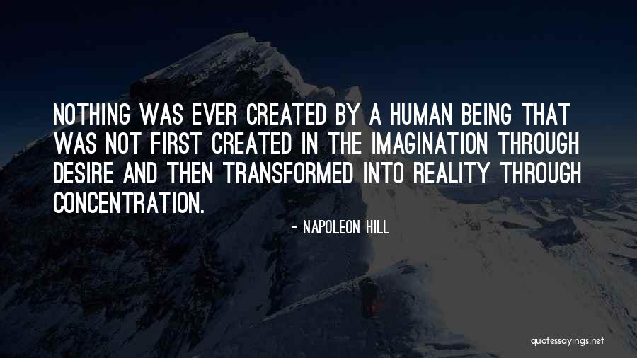 Reality And Imagination Quotes By Napoleon Hill