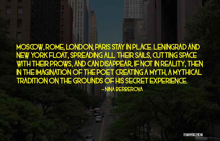 Reality And Imagination Quotes By Nina Berberova