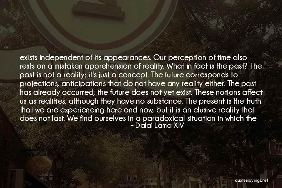 Reality And Perception Quotes By Dalai Lama XIV Reality And Perception Quotes By Dalai Lama XIV