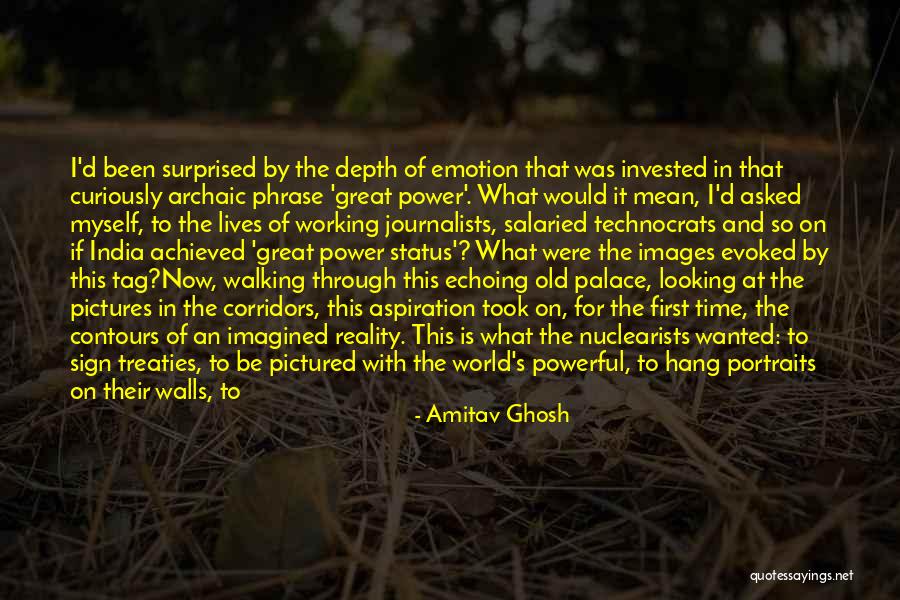 Reality Images And Quotes By Amitav Ghosh