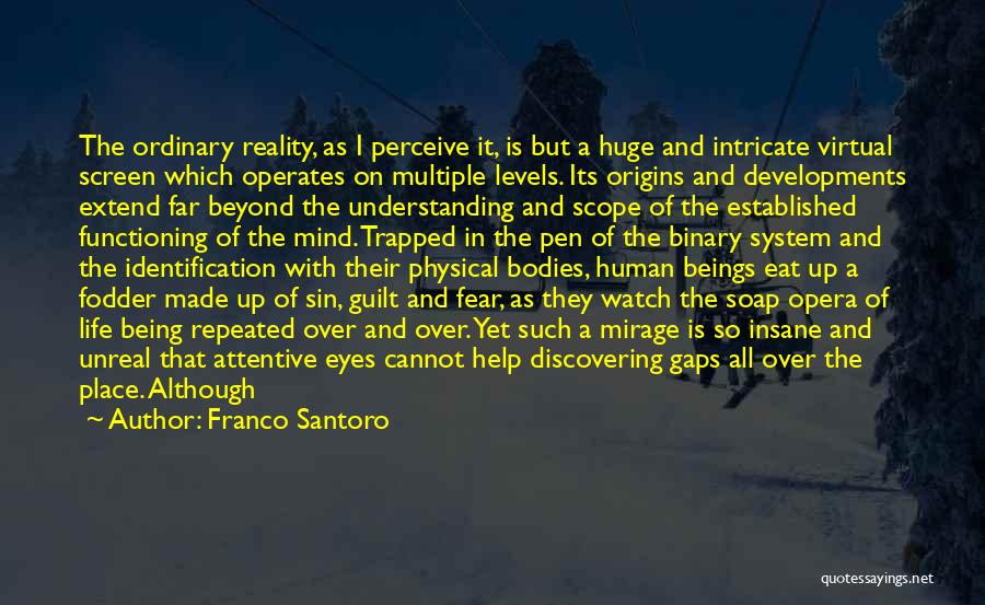 Reality Is Illusion Quotes By Franco Santoro