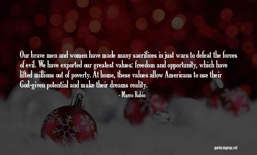 Reality Of God Quotes By Marco Rubio Reality Of God Quotes By Marco Rubio