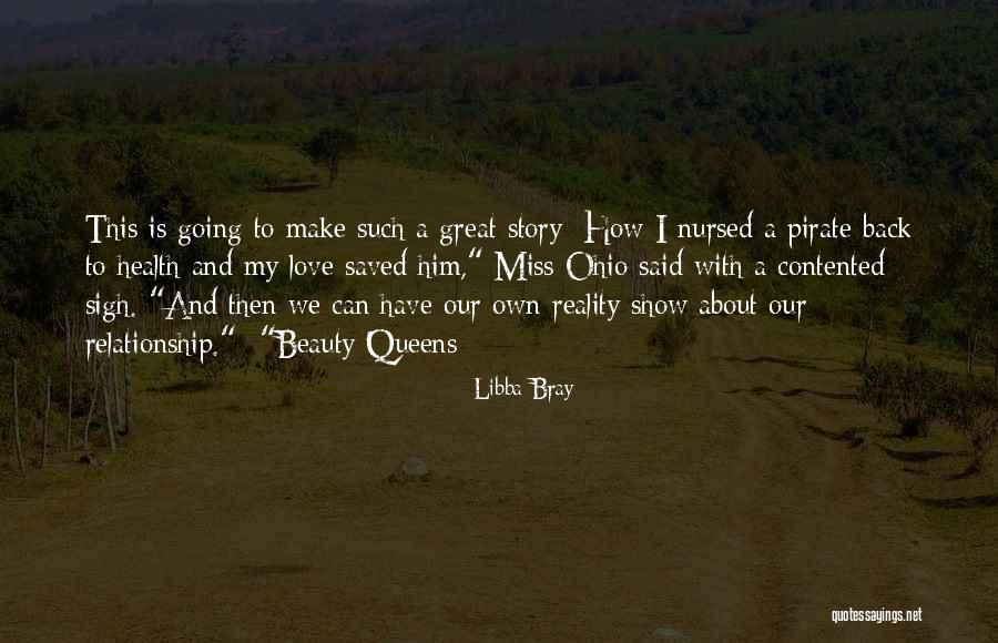 Reality Relationship Quotes By Libba Bray Reality Relationship Quotes By Libba Bray