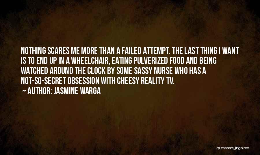 Reality Scares Me Quotes By Jasmine Warga