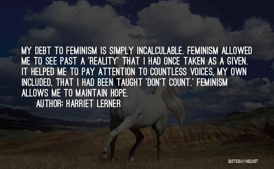 Reality T.v Quotes By Harriet Lerner