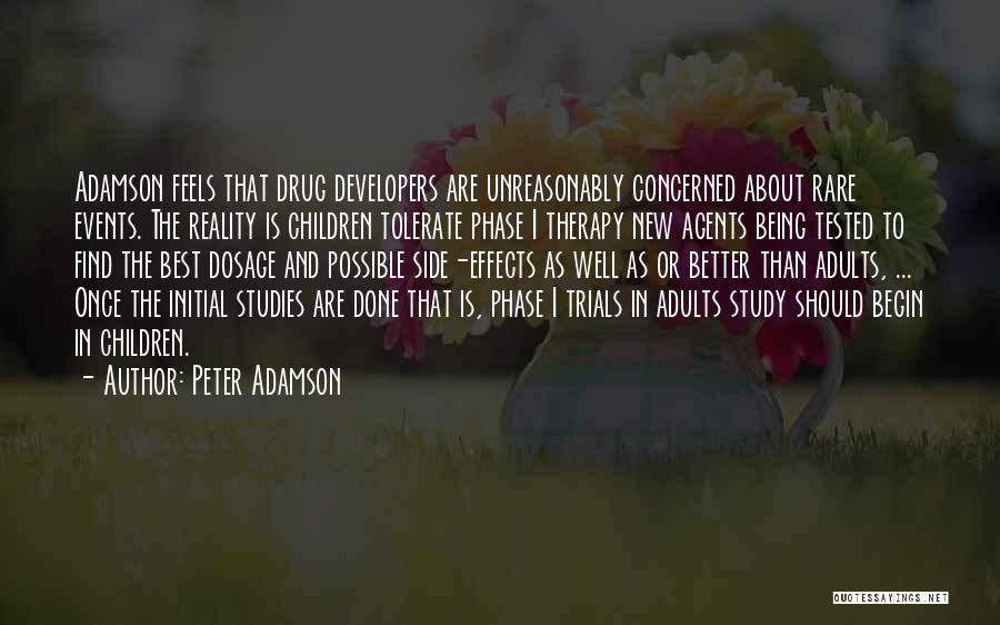 Reality Therapy Quotes By Peter Adamson