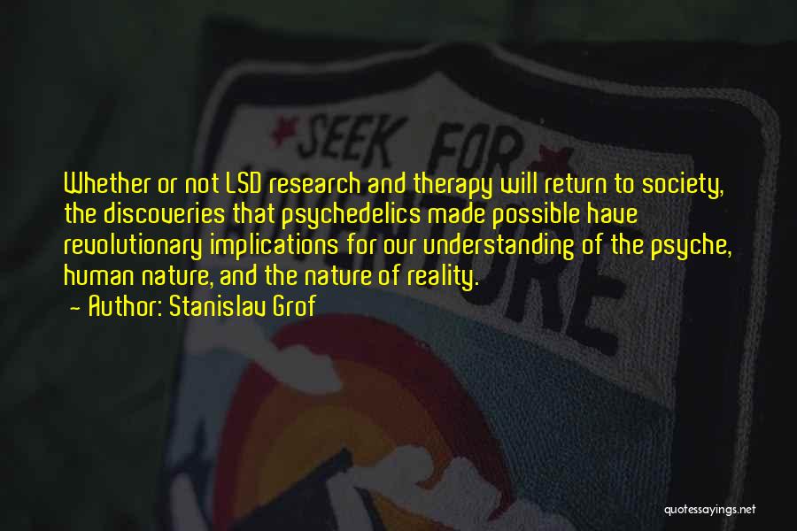 Reality Therapy Quotes By Stanislav Grof