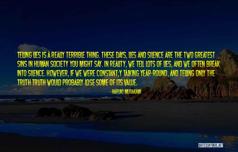 Reality Truth Quotes By Haruki Murakami Reality Truth Quotes By Haruki Murakami