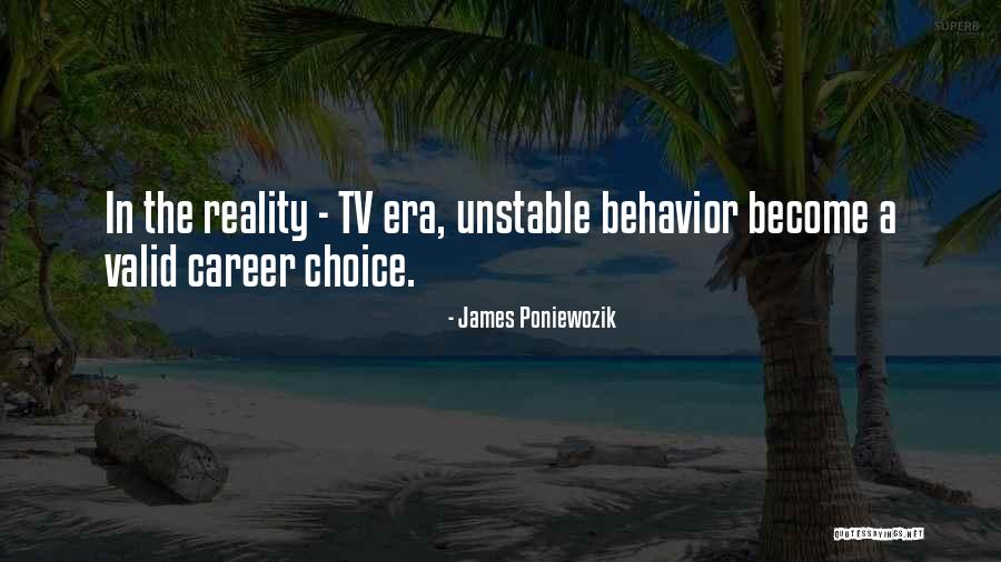 Reality Tv Best Quotes By James Poniewozik