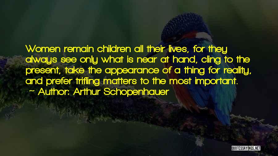 Reality Vs Appearance Quotes By Arthur Schopenhauer