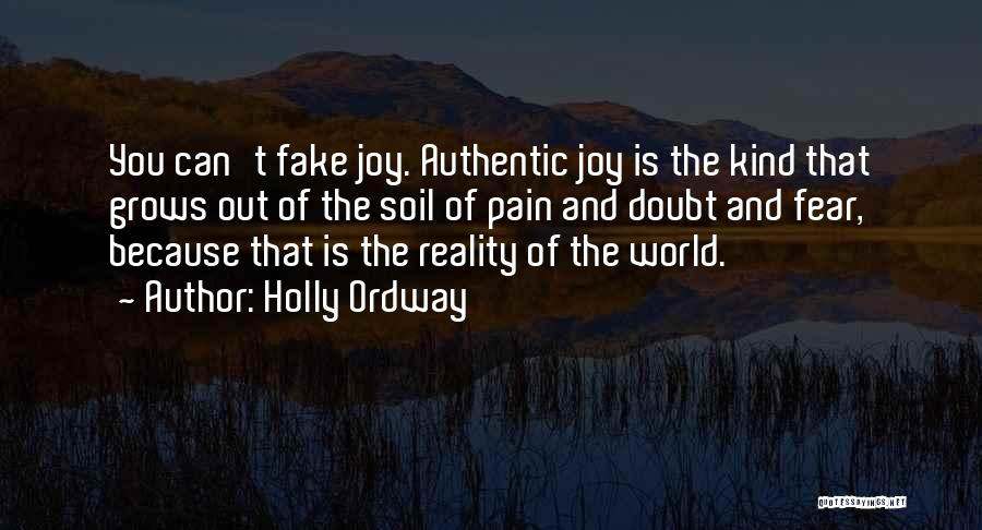 Reality Vs Fake Quotes By Holly Ordway