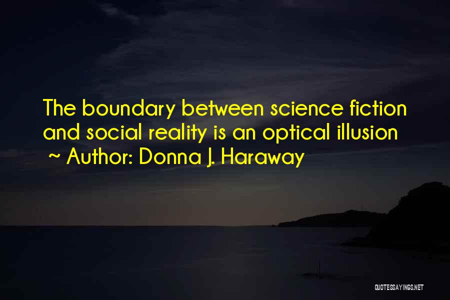 Reality Vs Illusion Quotes By Donna J. Haraway