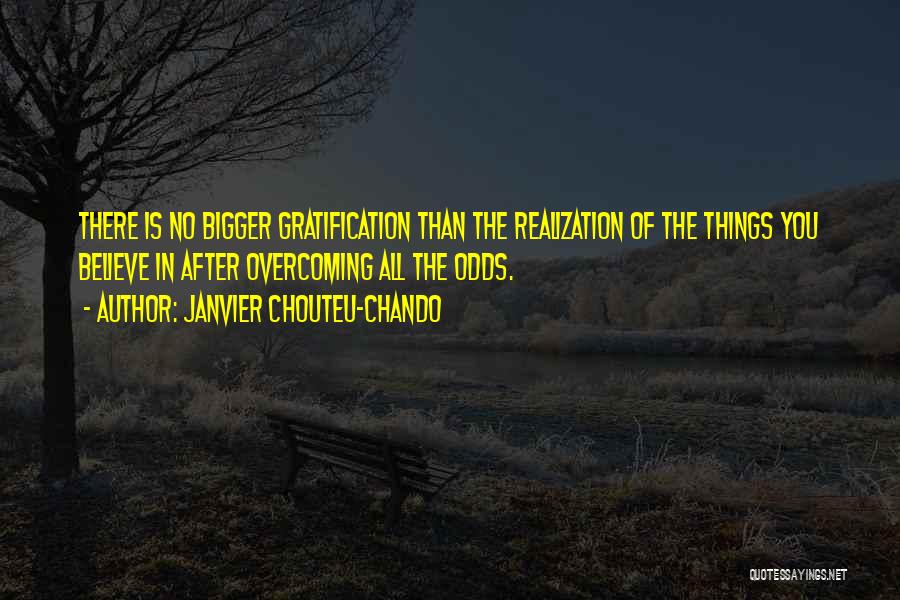 Realization Friendship Quotes By Janvier Chouteu-Chando