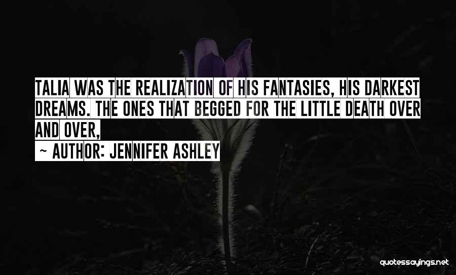 Realization Of Death Quotes By Jennifer Ashley