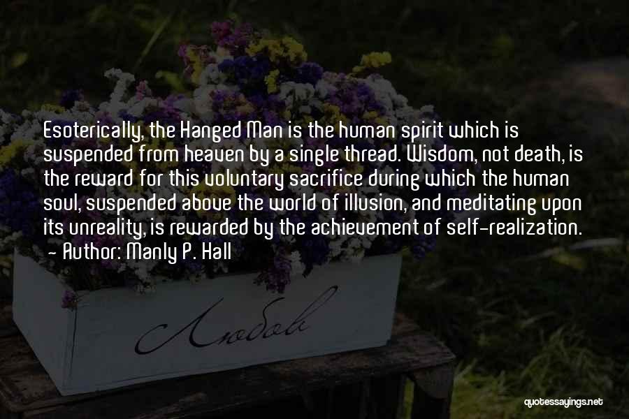 Realization Of Death Quotes By Manly P. Hall