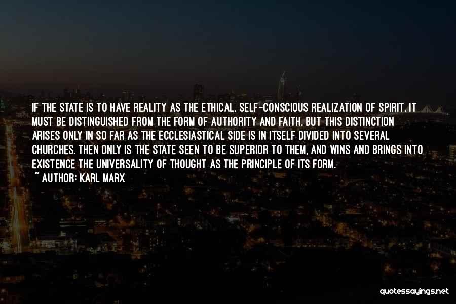 Realization Of Reality Quotes By Karl Marx