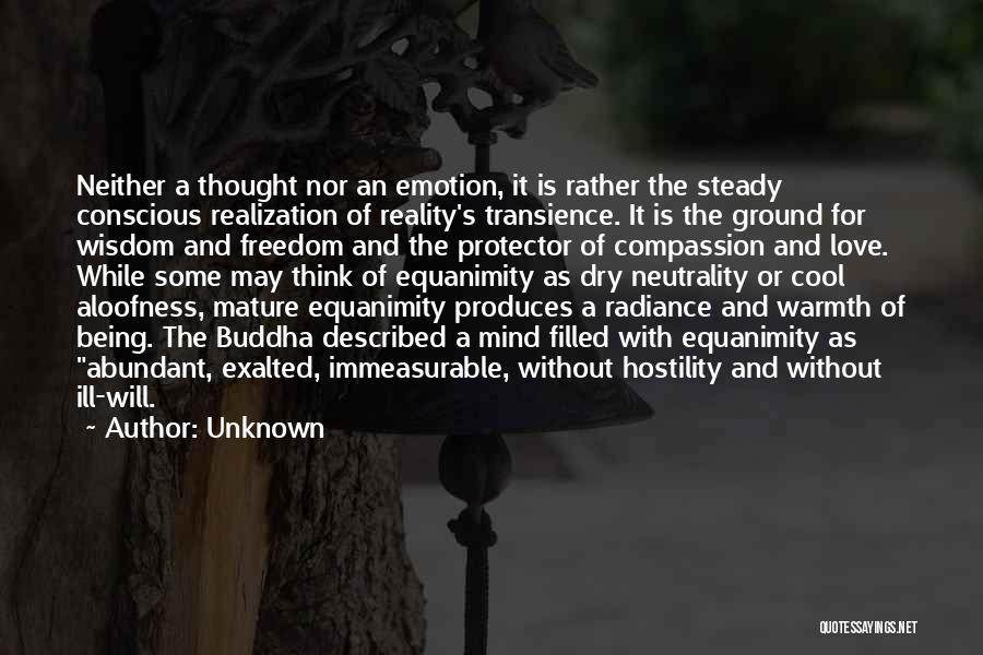 Realization Of Reality Quotes By Unknown