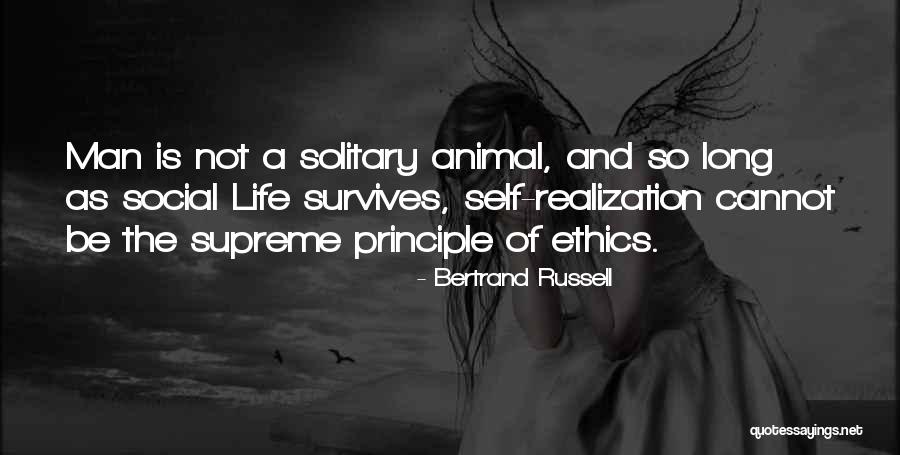 Realization Of Self Quotes By Bertrand Russell