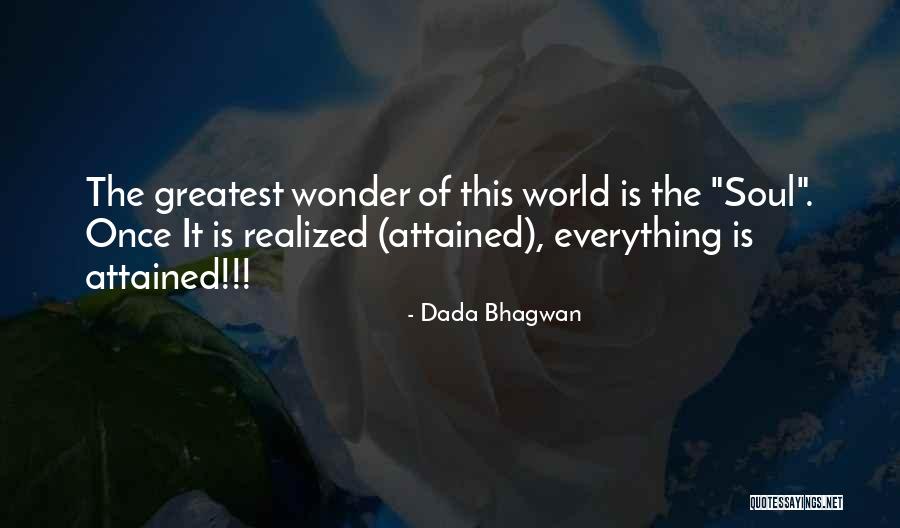 Realization Of Self Quotes By Dada Bhagwan