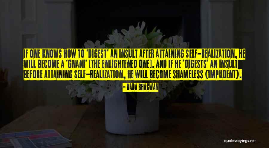 Realization Of Self Quotes By Dada Bhagwan