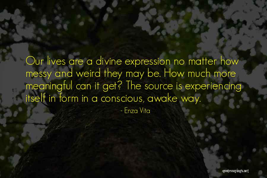 Realization Of Self Quotes By Enza Vita