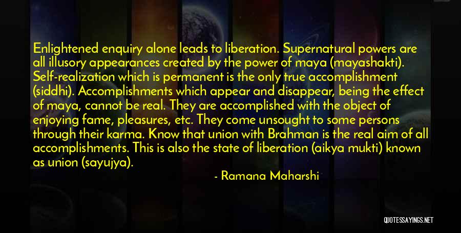Realization Of Self Quotes By Ramana Maharshi Realization Of Self Quotes By Ramana Maharshi