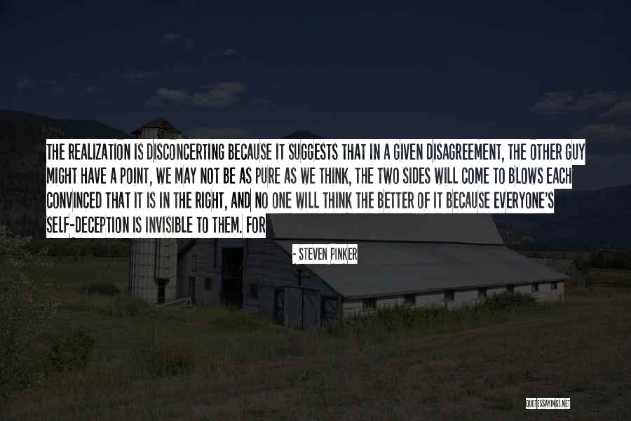 Realization Of Self Quotes By Steven Pinker Realization Of Self Quotes By Steven Pinker