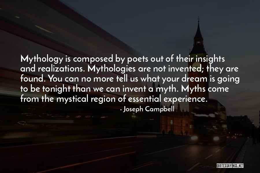 Realizations Quotes By Joseph Campbell