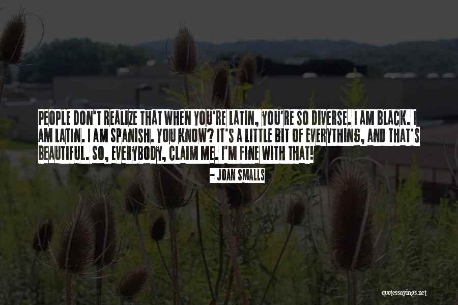 Realize In Spanish Quotes By Joan Smalls Realize In Spanish Quotes By Joan Smalls