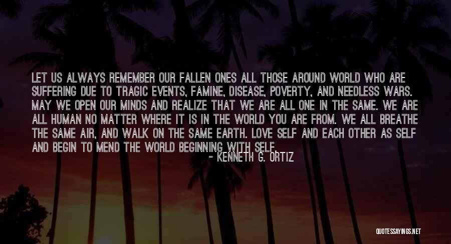 Realize Love Quotes By Kenneth G. Ortiz