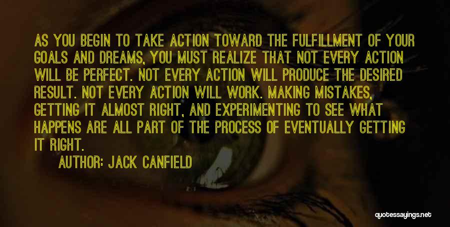 Realize Mistake Quotes By Jack Canfield