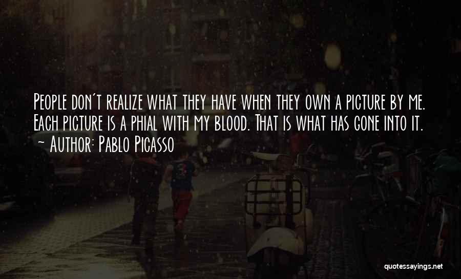 Realize Picture Quotes By Pablo Picasso