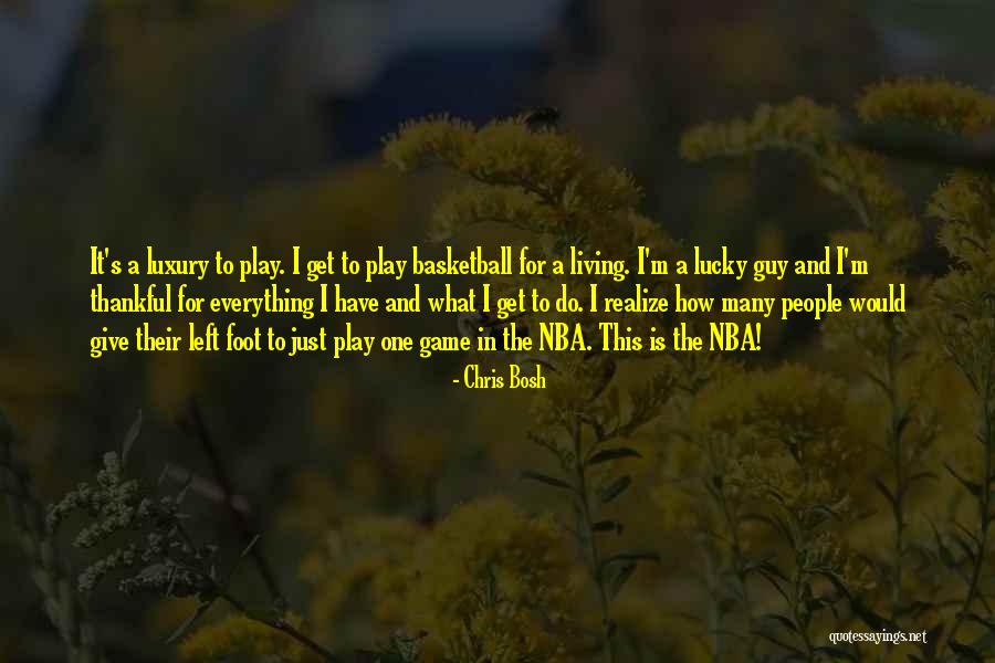 Realize Quotes By Chris Bosh Realize Quotes By Chris Bosh