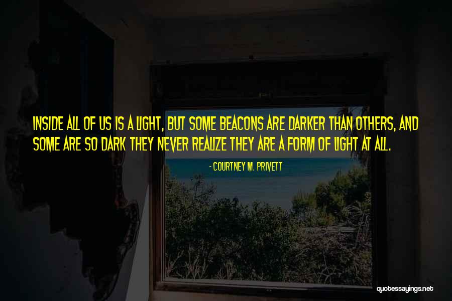Realize Quotes By Courtney M. Privett Realize Quotes By Courtney M. Privett