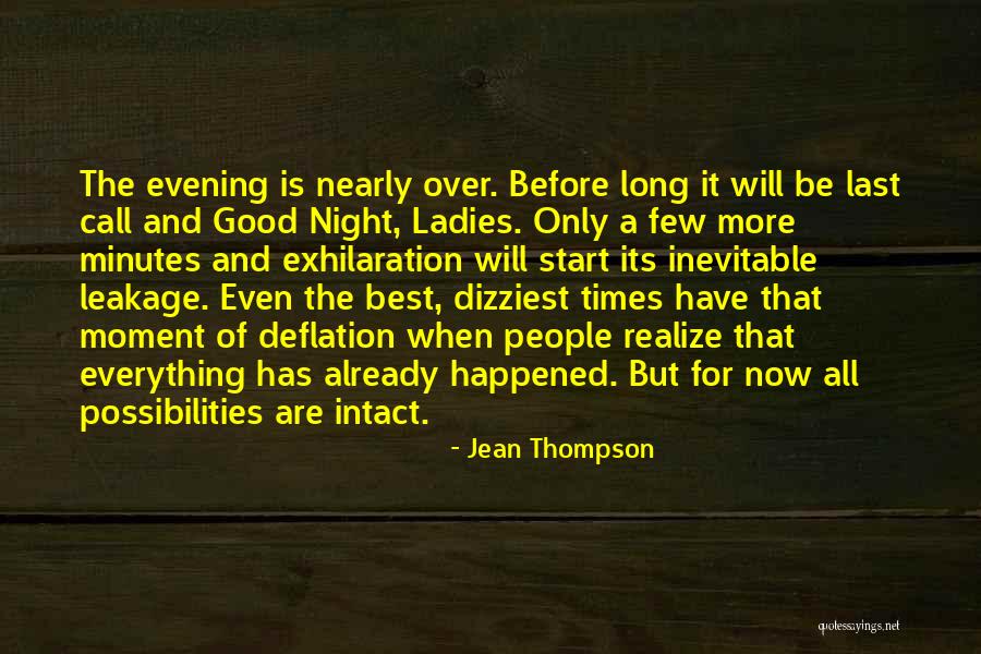 Realize Quotes By Jean Thompson Realize Quotes By Jean Thompson