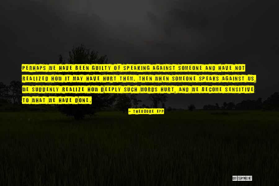Realize Quotes By Theodore Epp Realize Quotes By Theodore Epp