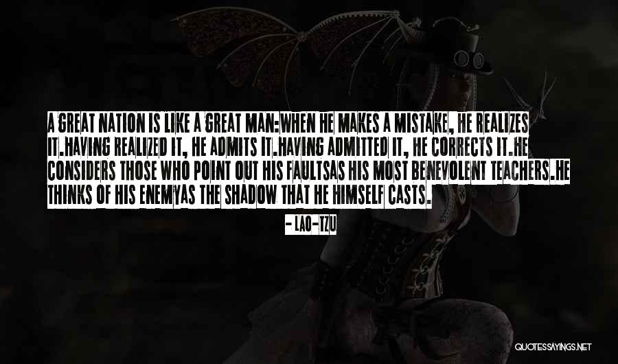 Realized My Mistake Quotes By Lao-Tzu Realized My Mistake Quotes By Lao-Tzu